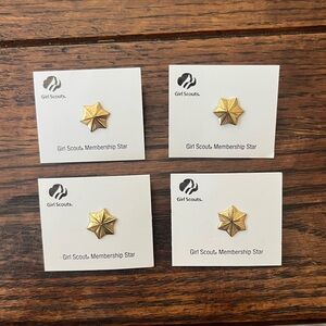 General Girl Scout Membership Star Pins
